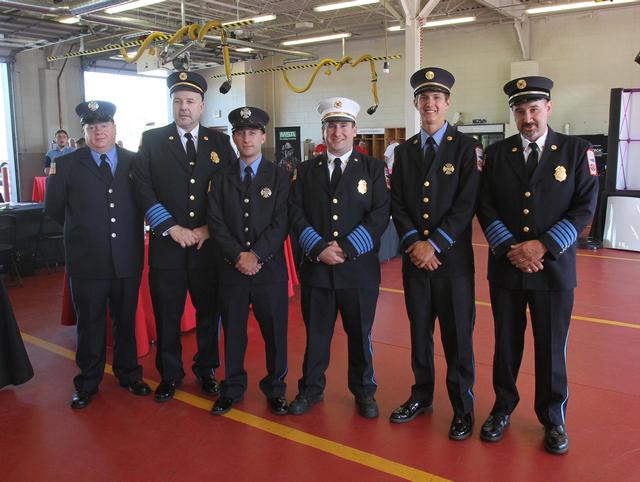 HVVFA 2013 Award Ceremony, Members receiving awards of Unit Citation and Honorable Mention for call responses in 2012. Photos courtesy of Frank Becerra.