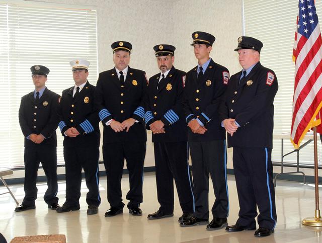 HVVFA 2013 Award Ceremony, Members receiving awards of Unit Citation and Honorable Mention for call responses in 2012. Photos courtesy of Frank Becerra.